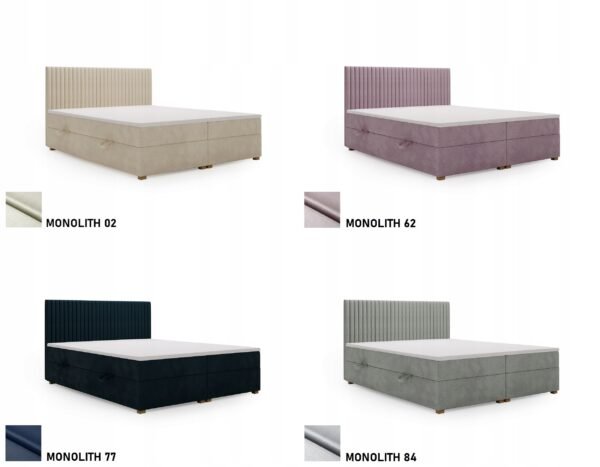 Lozko-do-sypialni-MALDO-160x200-z-PIKOWANYM-zaglowkiem-2x-pojemnik-KOLORY-Powierzchnia-spania-160x200 Pat tapițat MALDO cu ladă de depozitare