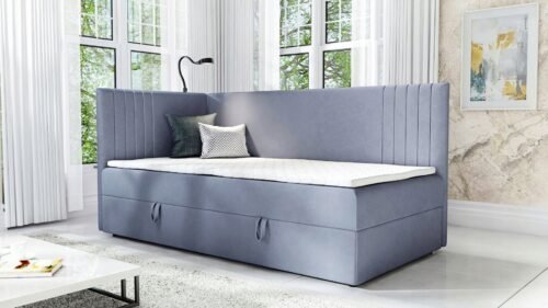 Pat tineret MOLI cu ladă de depozitare