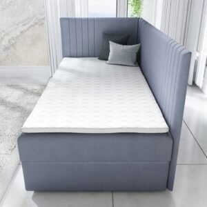 Lozko-mlodziezowe-dzieciece-MOLI-100x200-lub-POD-WYMIAR-z-MATERACEM-Marka-IWMAR Pat tineret MOLI cu ladă de depozitare