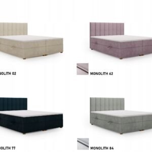 Nowoczesne-lozko-sypialniane-CORTO-160x200-z-zaglowkiem-2x-pojemnik-KOLORY-Powierzchnia-spania-160x200 Pat tapițat CORTO continental cu ladă — Colecție Premium