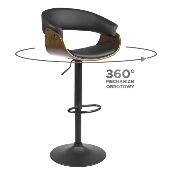 product-1402-0 Hocker rotativ NEVADA Eco-piele — MOBILA