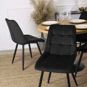 product-1495-2 Scaun RIO Velur negru — MOBILA