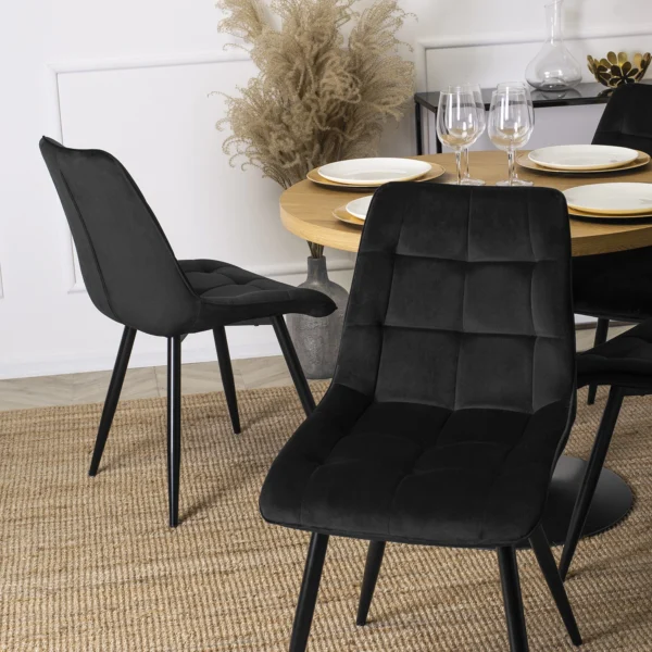 product-1495-2 Scaun RIO Velur negru — MOBILA