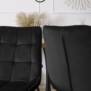 product-1495-4 Scaun RIO Velur negru — MOBILA