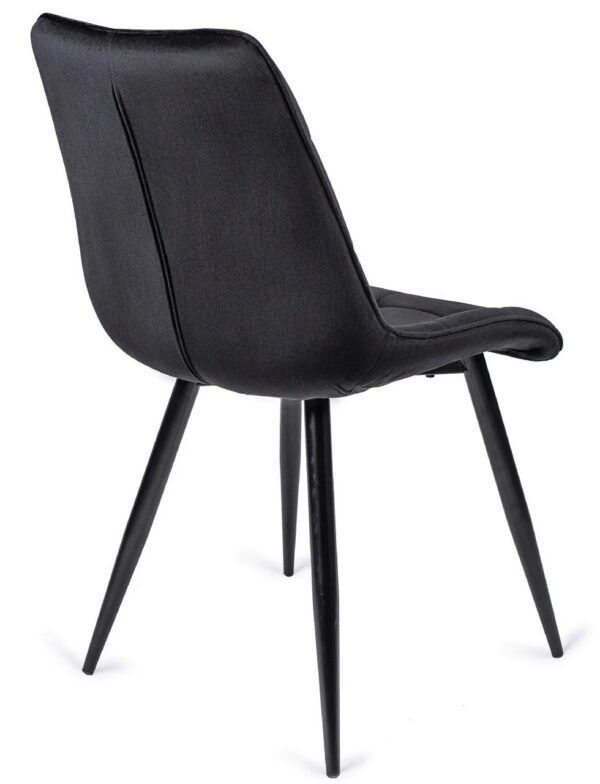product-1495-5 Scaun RIO Velur negru — MOBILA