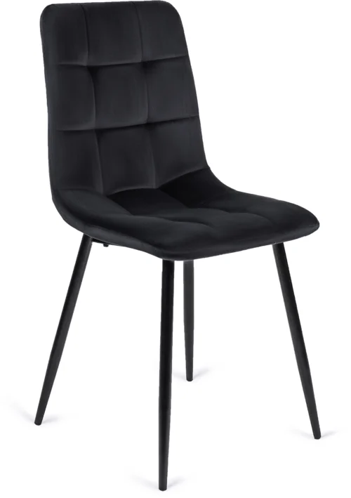 Scaun PERU negru velur