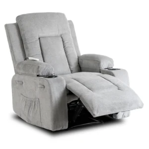 BOX 2 Scaun de masaj reclinabil gri