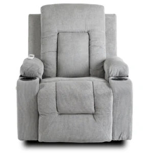 BOX 2 Scaun de masaj reclinabil gri