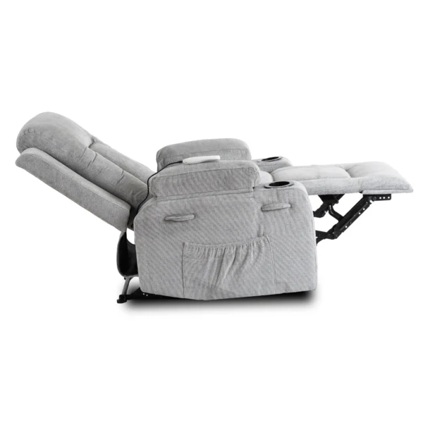 BOX 2 Scaun de masaj reclinabil gri
