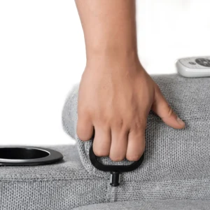 BOX 2 Scaun de masaj reclinabil gri