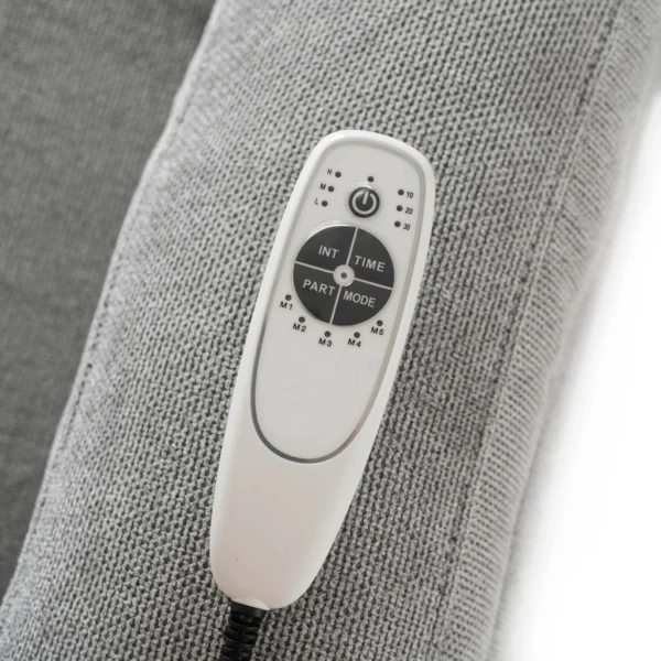 BOX 2 Scaun de masaj reclinabil gri