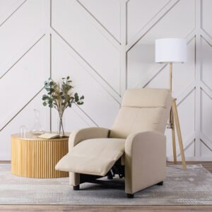 Fotoliu reclinabil DANNY Bej