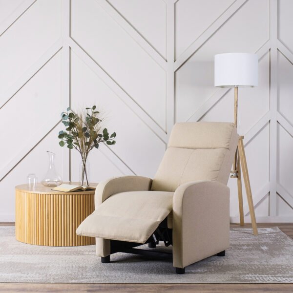 Fotoliu reclinabil DANNY Bej