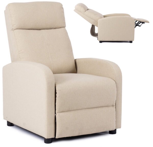 Fotoliu reclinabil DANNY Bej