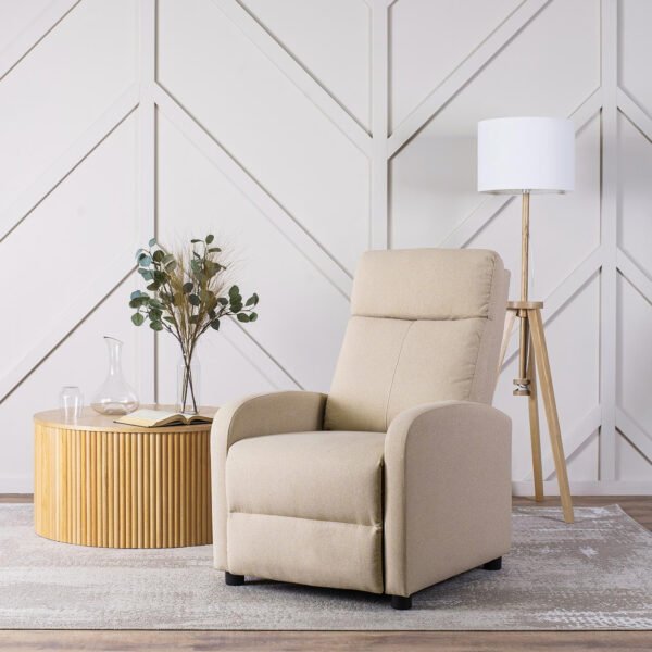 Fotoliu reclinabil DANNY Bej