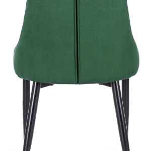 Scaun din velur verde CORK