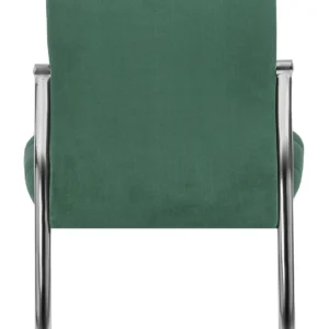Scaun MOLLY din catifea verde — MOBILA