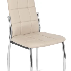 Scaun MOLLY din piele ecologică bej