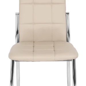 Scaun MOLLY din piele ecologică bej