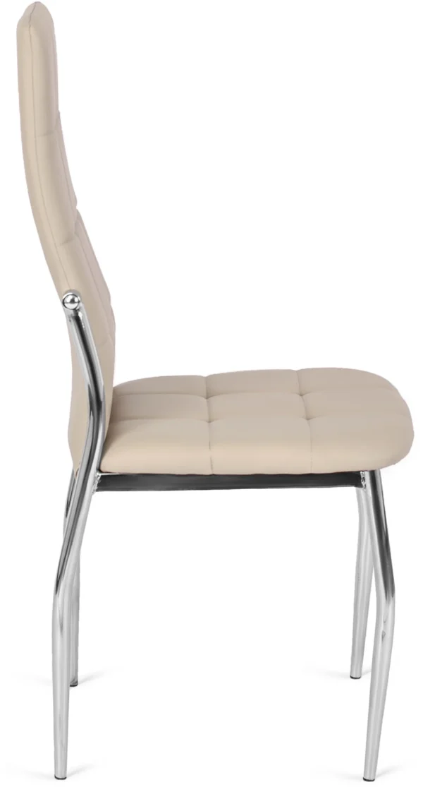 Scaun MOLLY din piele ecologică bej