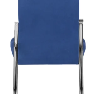 Scaun MOLLY din velur albastru marin