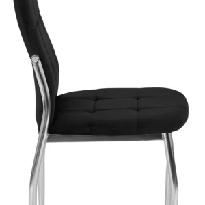 product-1823-2 Scaun MOLLY din velur negru