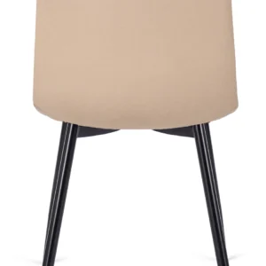 Scaun din velur bej PERU