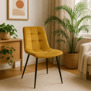product-1853-0-1 Scaun PERU din catifea muștar — MOBILA