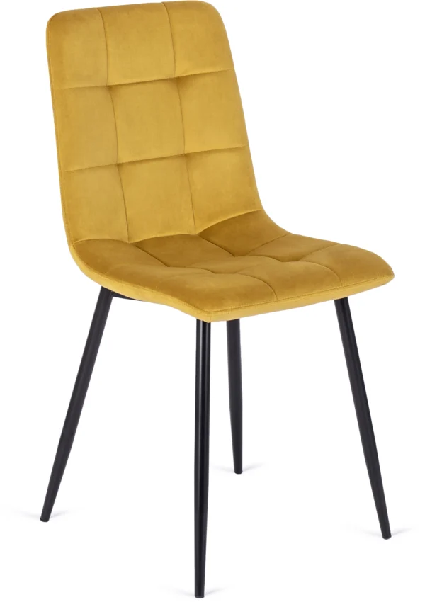 product-1853-0 Scaun PERU din catifea muștar — MOBILA