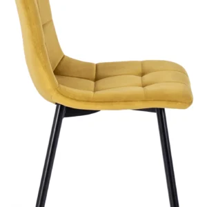 product-1853-2 Scaun PERU din catifea muștar — MOBILA