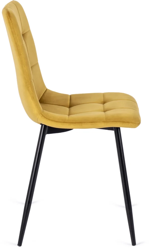 product-1853-2 Scaun PERU din catifea muștar — MOBILA