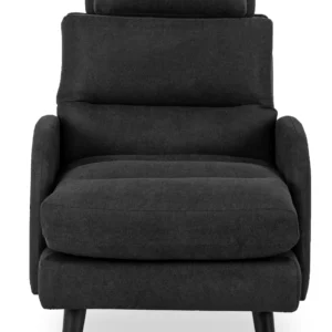 product-1861-2 Scaun de relaxare HENRY cu suport pentru picioare, negru