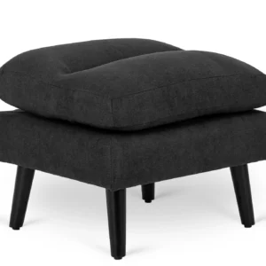 product-1861-8 Scaun de relaxare HENRY cu suport pentru picioare, negru