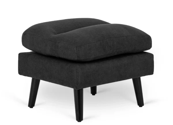 product-1861-8 Scaun de relaxare HENRY cu suport pentru picioare, negru