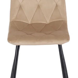 Scaun ROBIN din velur bej