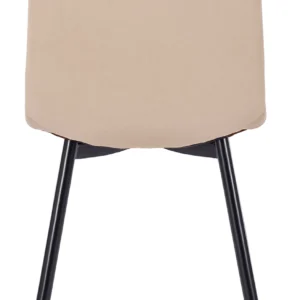 Scaun ROBIN din velur bej