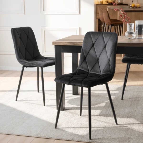 product-1895-0-1 Scaun ROBIN Velur negru