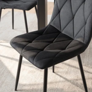 product-1895-2 Scaun ROBIN Velur negru