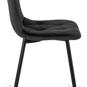 product-1895-4 Scaun ROBIN Velur negru