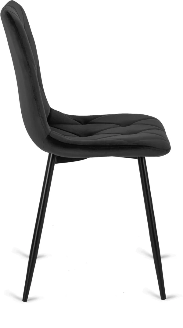 product-1895-4 Scaun ROBIN Velur negru