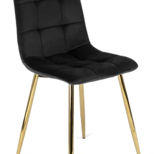 Scaun YORK din catifea verde