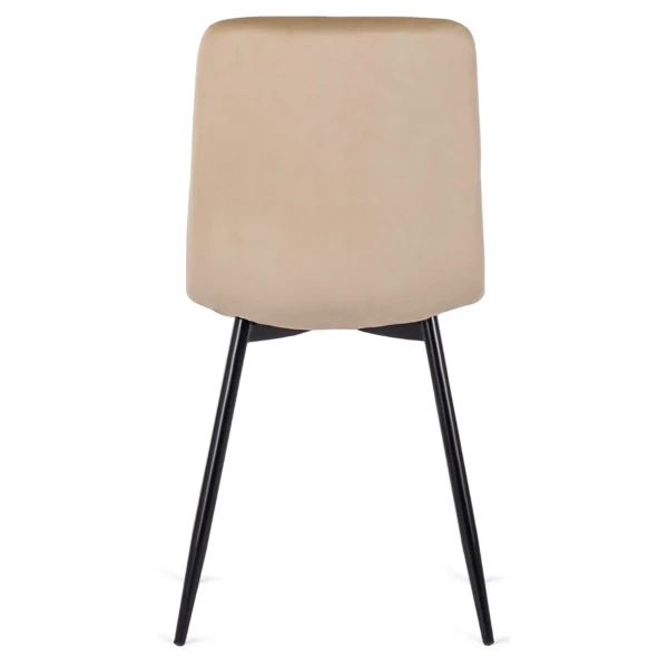 Scaun IBIS din velur bej