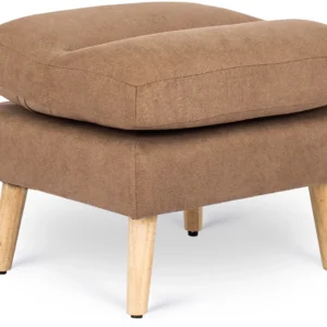 Fotoliu reclinabil HENRY cu suport pentru picioare, maro