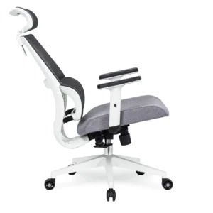 Scaun pivotant ergonomic NICKI, gri