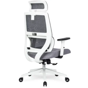 Scaun pivotant ergonomic NICKI, gri