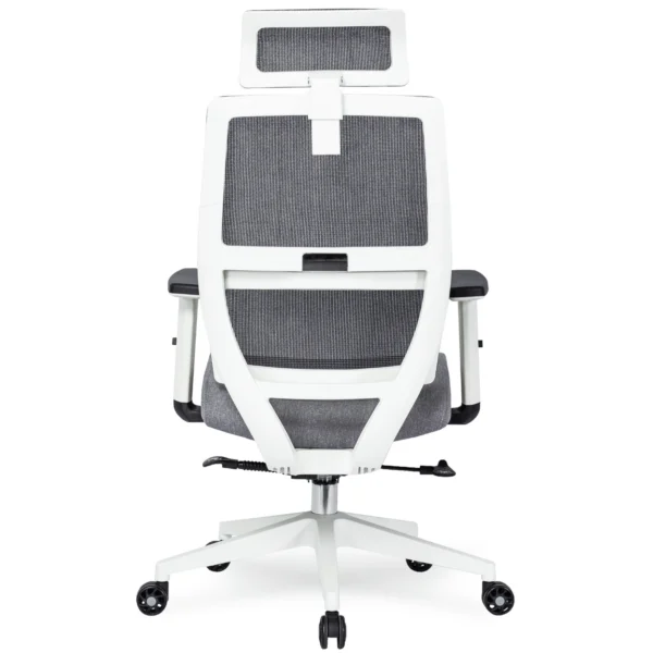 Scaun pivotant ergonomic NICKI, gri