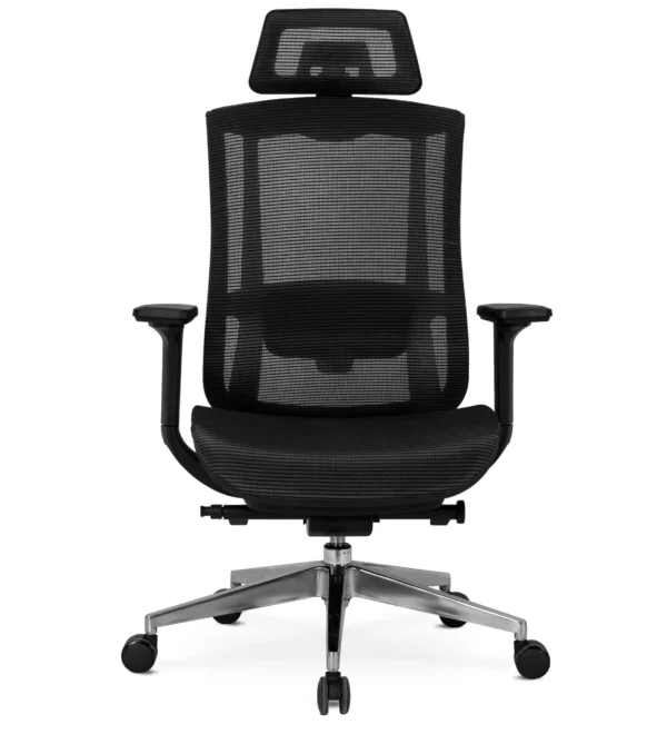 product-2003-1 DYLAN Fotoliu pivotant ergonomic negru — MOBILA