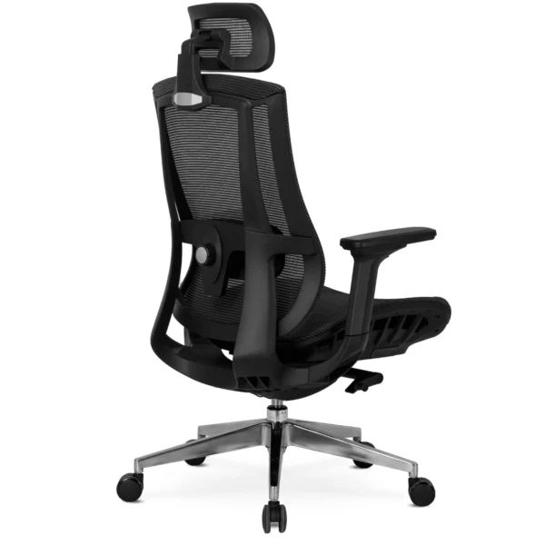 product-2003-2 DYLAN Fotoliu pivotant ergonomic negru — MOBILA