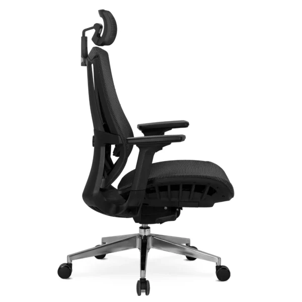 product-2003-3 DYLAN Fotoliu pivotant ergonomic negru — MOBILA