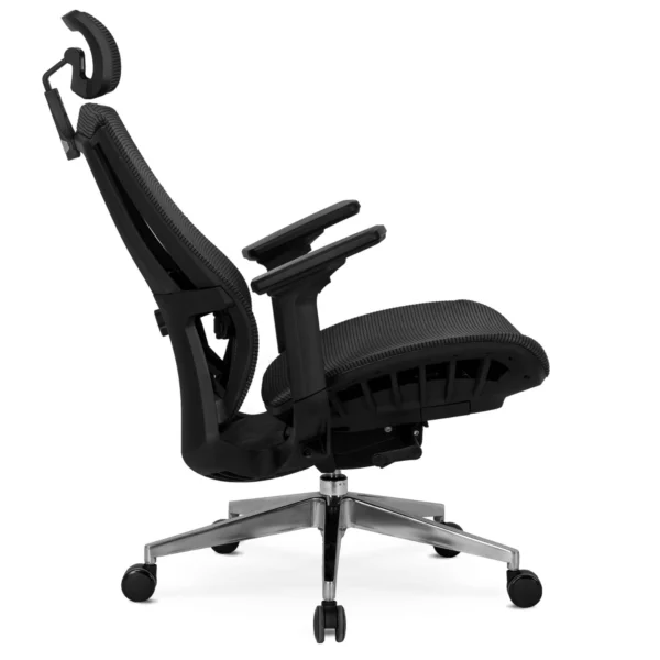 product-2003-4 DYLAN Fotoliu pivotant ergonomic negru — MOBILA